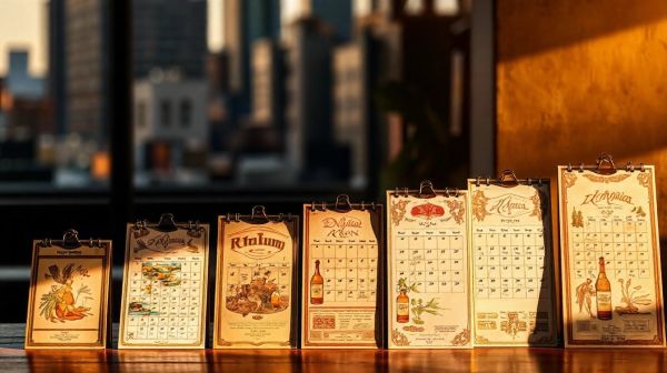 8 calendriers avent rhum incontournables à découvrir cette année