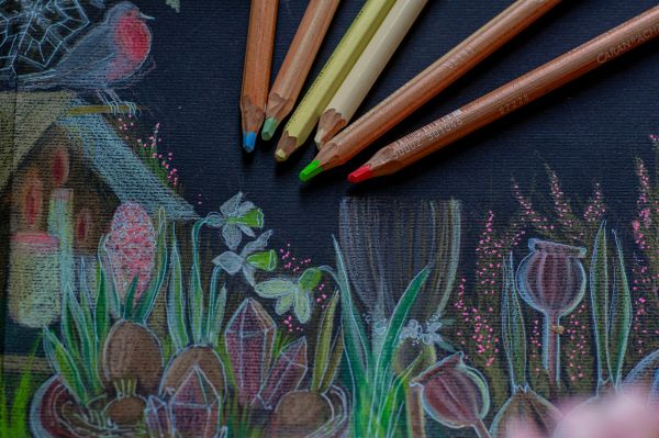 Boostez vos dessins avec le pastel à l'écu et sa lumière unique