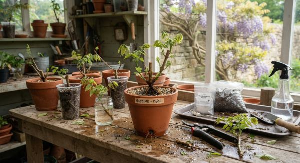 Guide complet pour réussir vos boutures de glycine