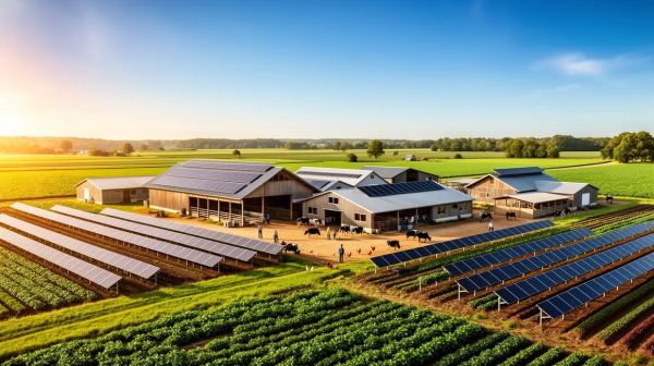 Monétisez votre espace avec une ferme solaire sur votre terrain